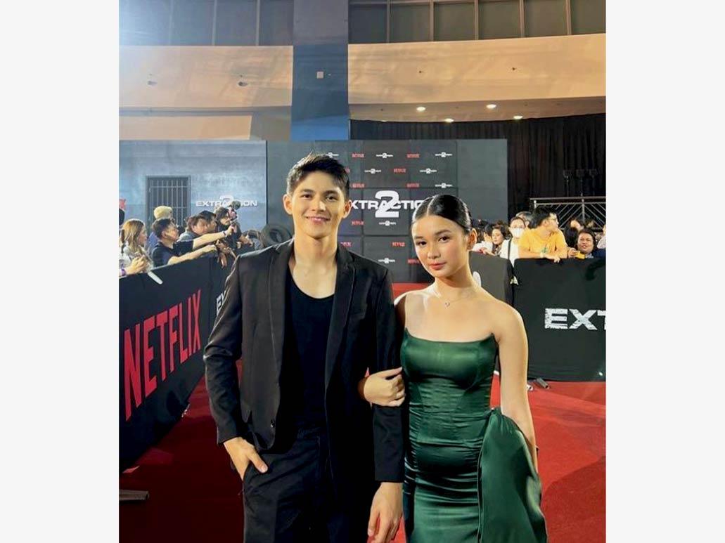 Sofia Pablo and Allen Ansay