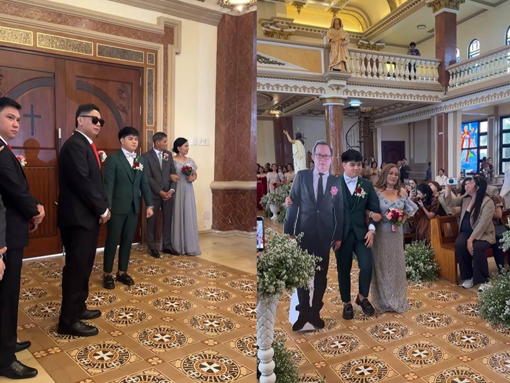 Walking down the aisle