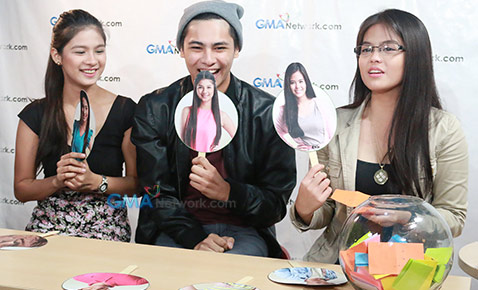 Bukingan at kulitan with the cast of 'Strawberry Lane'