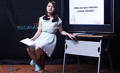 Candid moments of 'Barbie in Bloom'