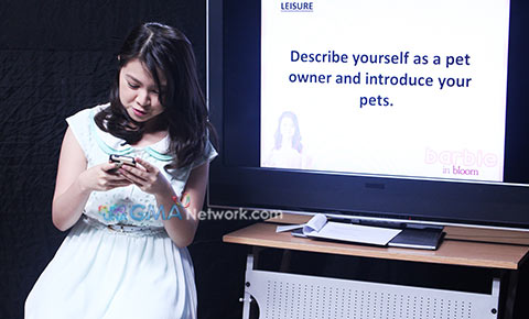 Candid moments of 'Barbie in Bloom'