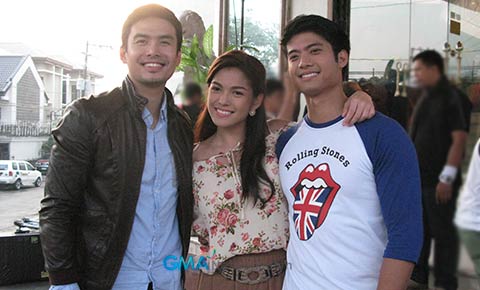 Candid moments with the cast of 'Anna Karenina' and 'With a Smile'