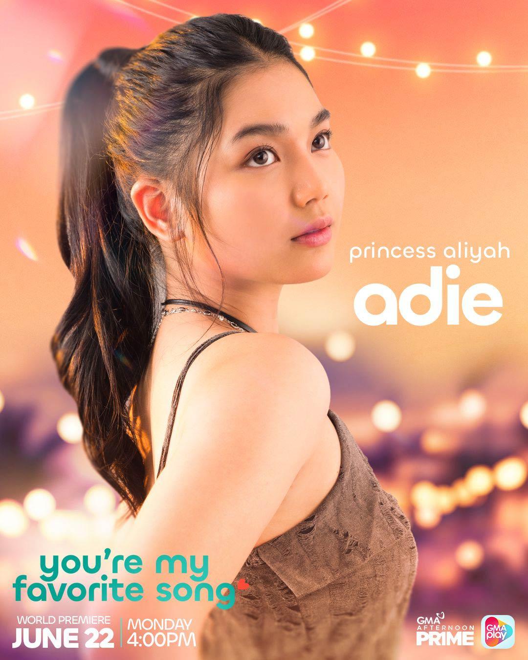 Princess Aliyah as ADRIANNA