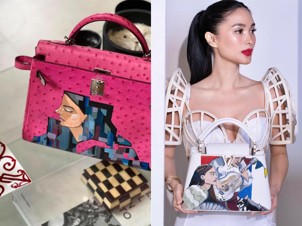 Heart Evangelista's Hand-Painted Bags