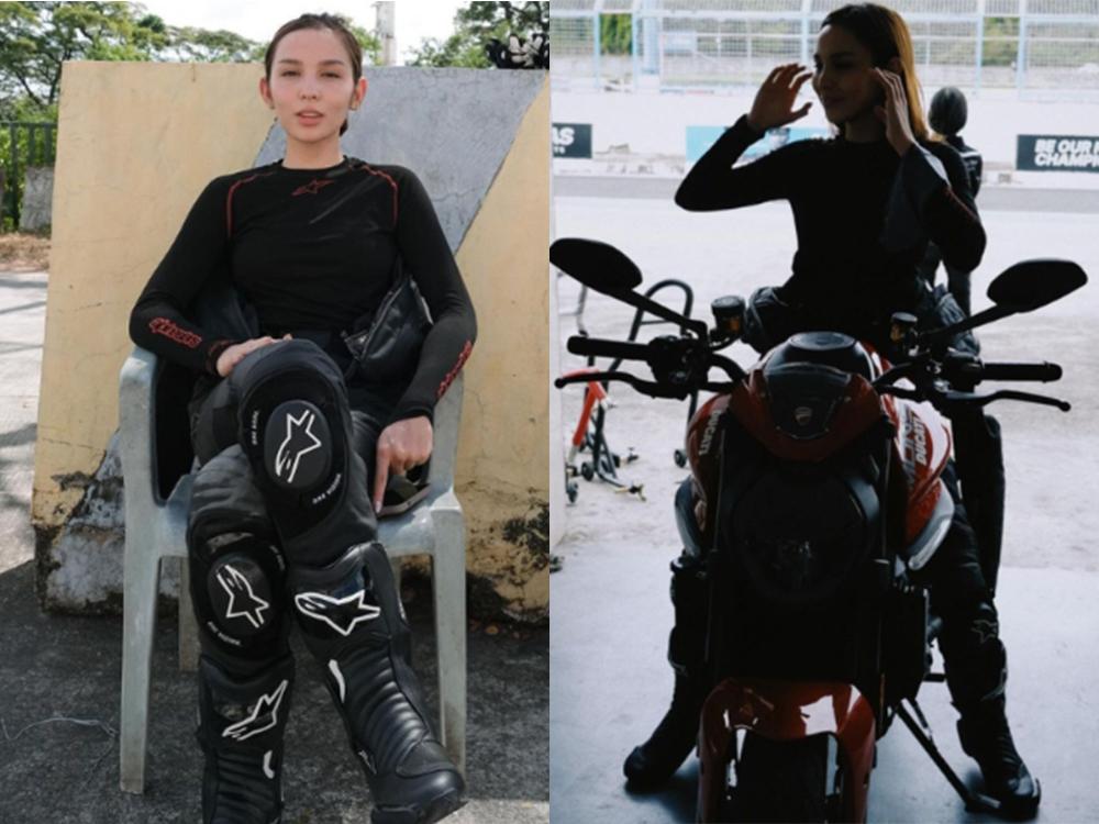 Kyline Alcantara's Motor Riding Skills