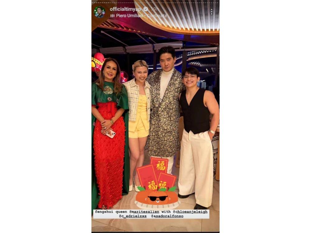 Carlos Yulo and Chloe San Jose