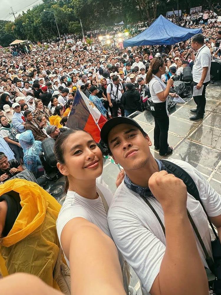 Gabbi Garcia and Khalil Ramos 