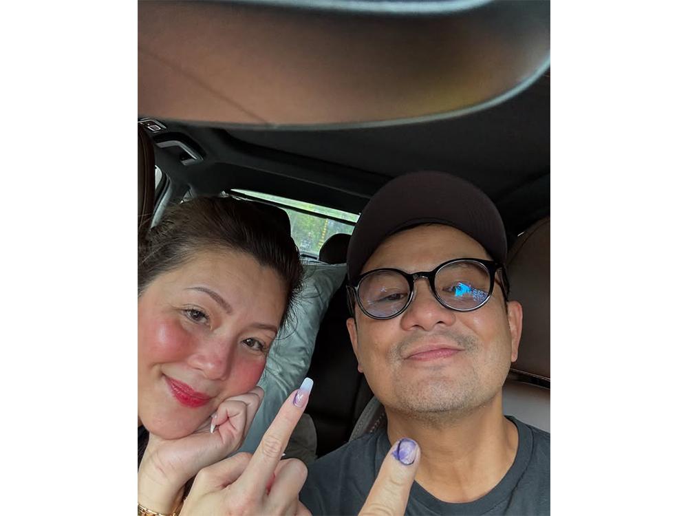 Regine Velasquez and Ogie Alcasid