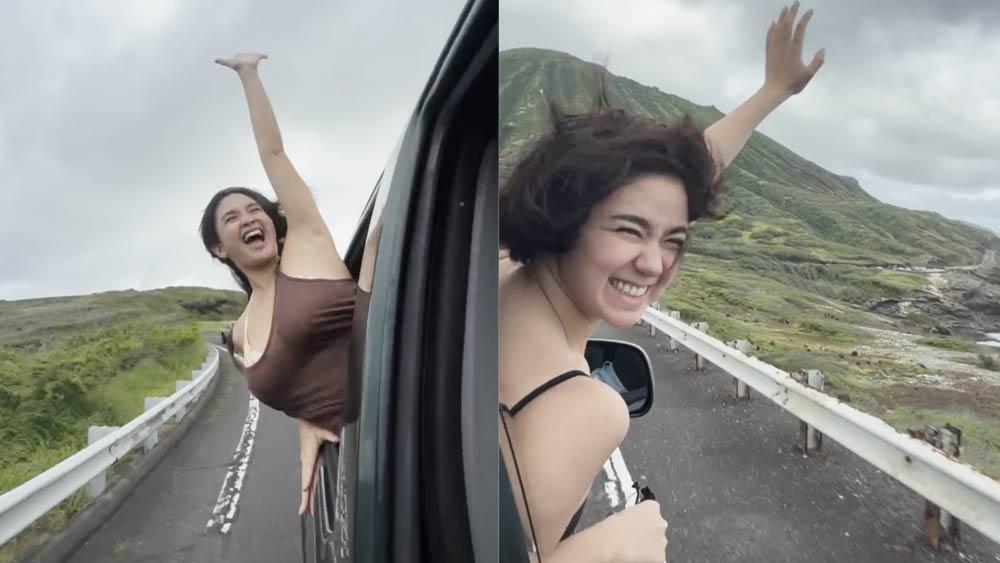 Mikee Quintos and Heaven Peralejo