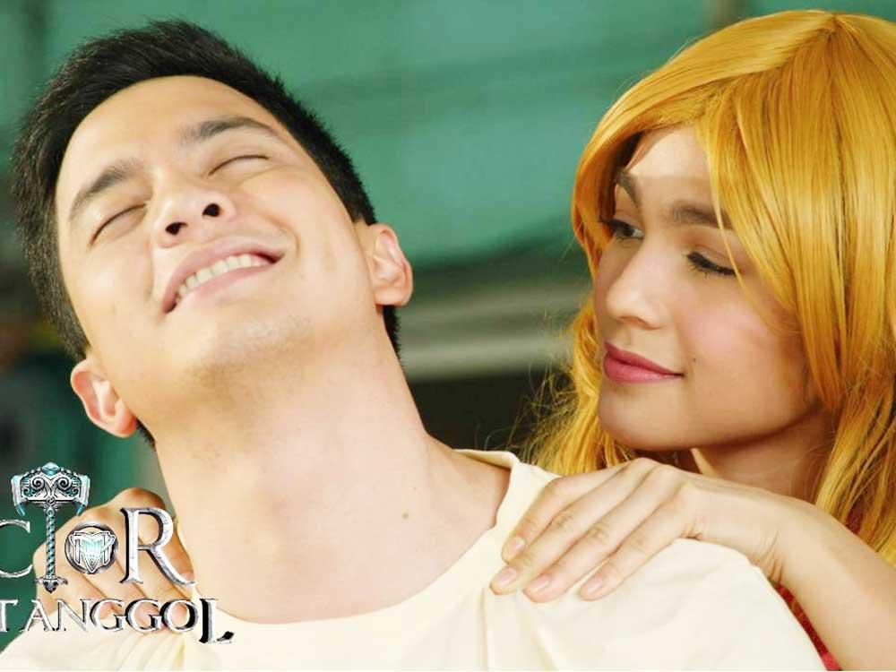 Alden Richards at Andrea Torres