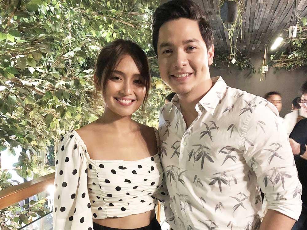 Alden Richards at Kathryn Bernardo