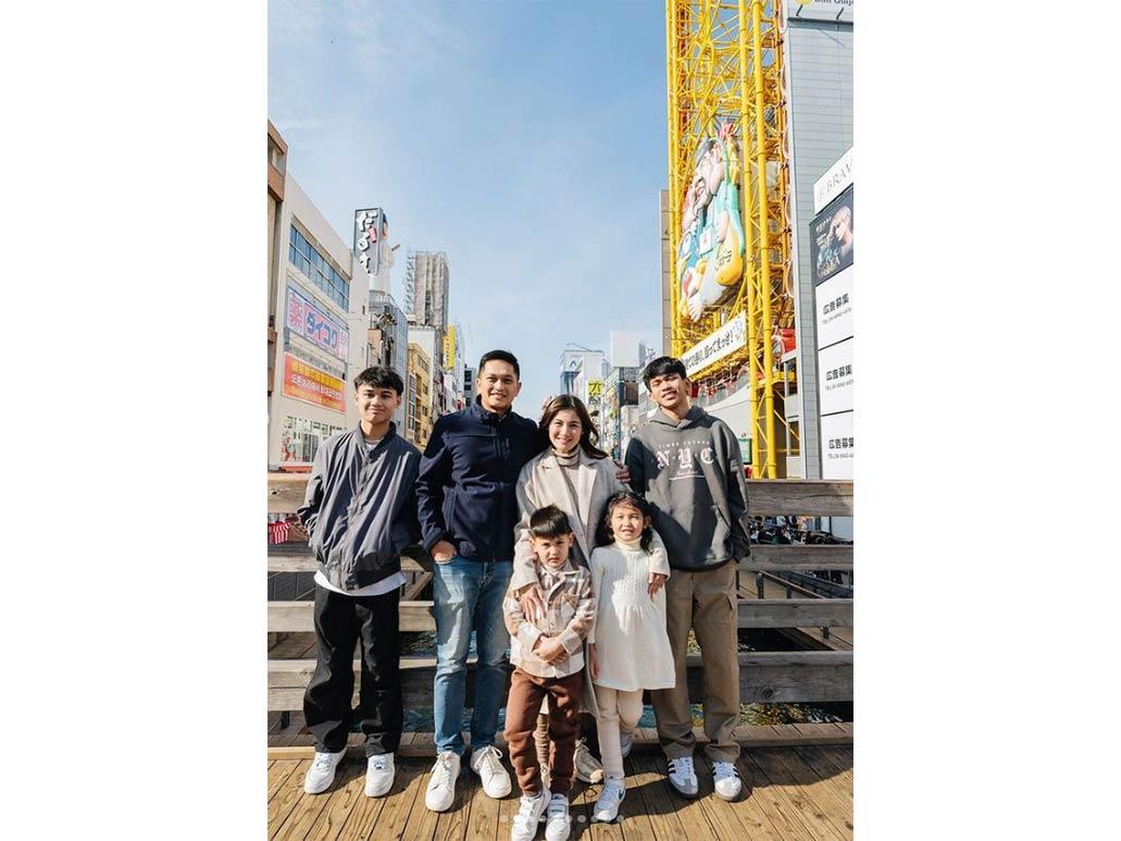 Camille Pratts and family