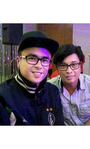 Arnell Ignacio and Ken Psalmer