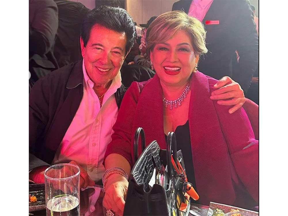 Eddie Gutierrez and Annabelle Rama