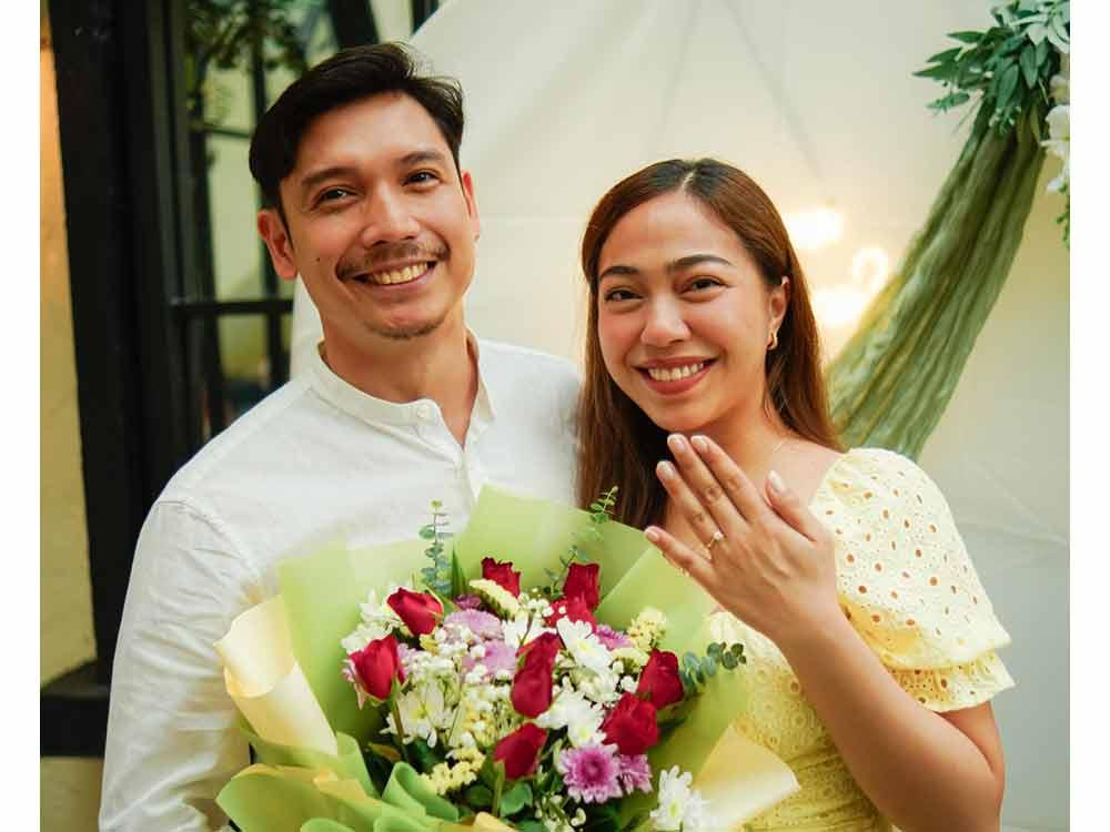 Mariane Osabel and Patrick Santos