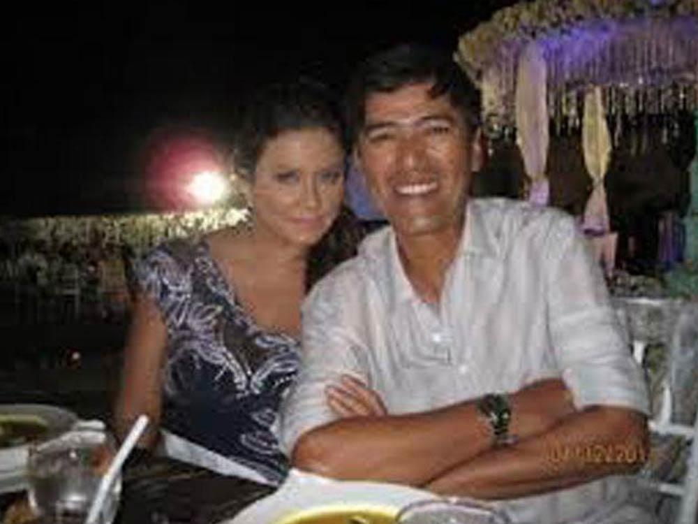 Vic Sotto and Dina Bonnevie