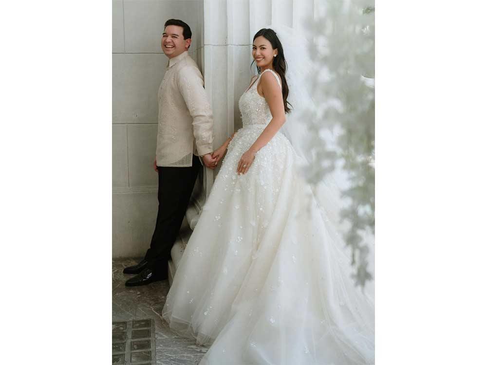 Dominique Cojuangco and Michael Hearn