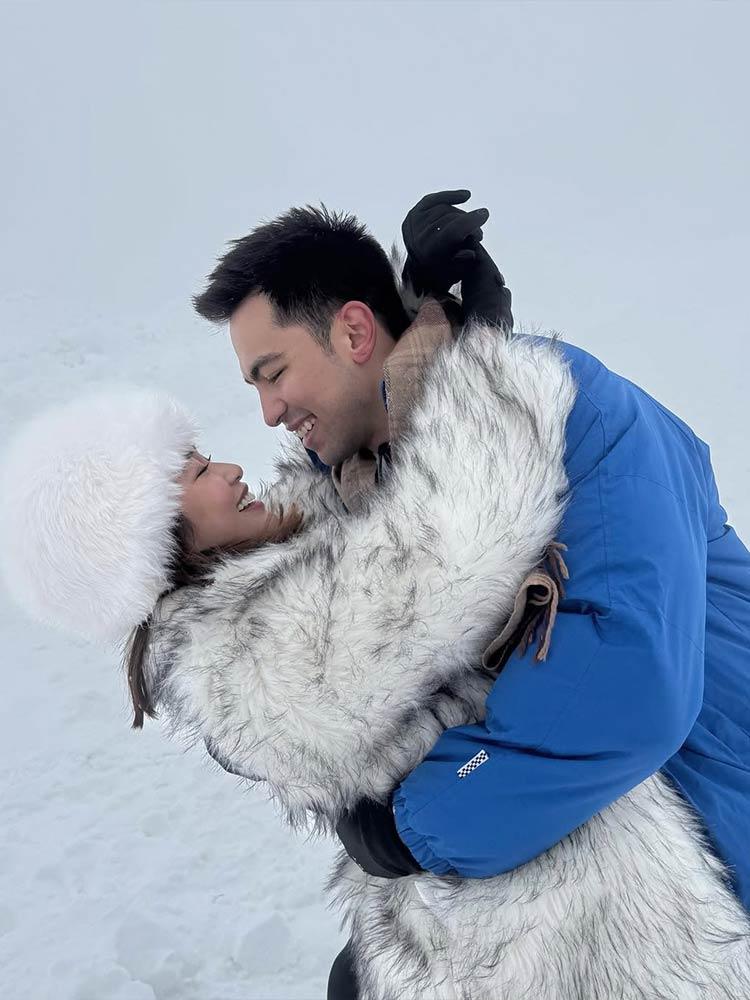 Elle Villanueva and Derrick Monasterio