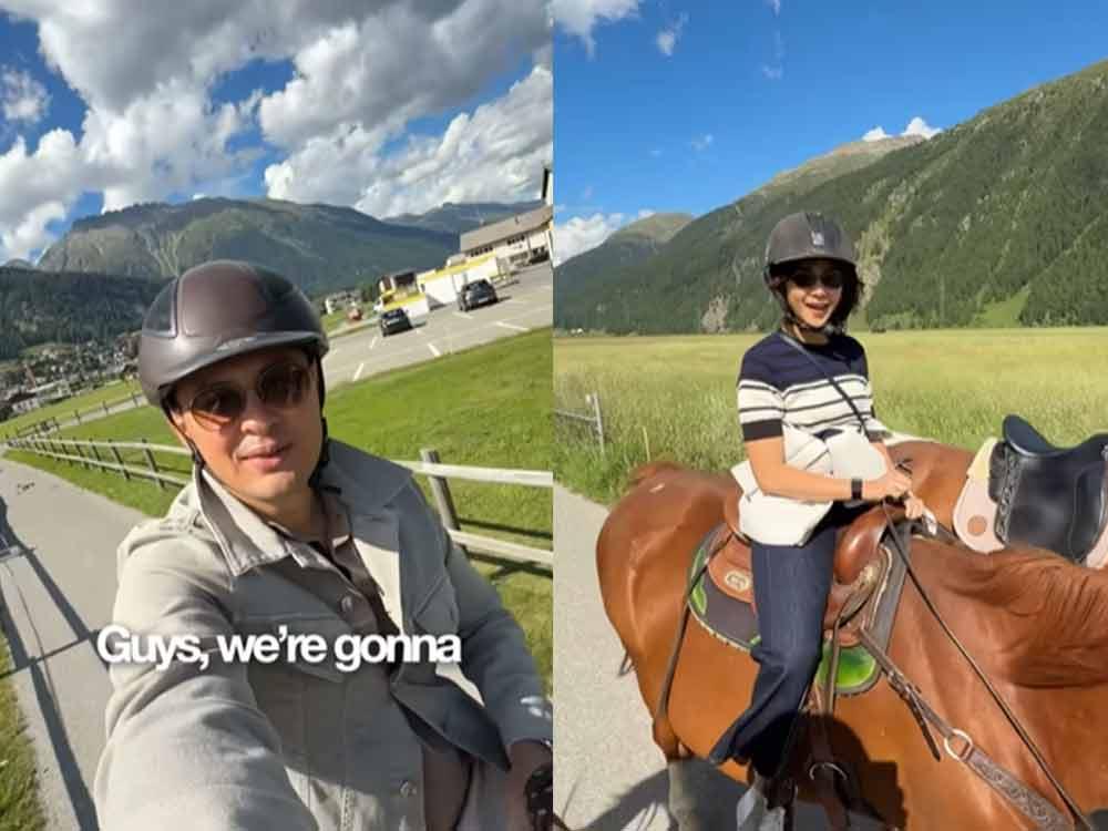 Matteo Guidicelli and Sarah Geronimo