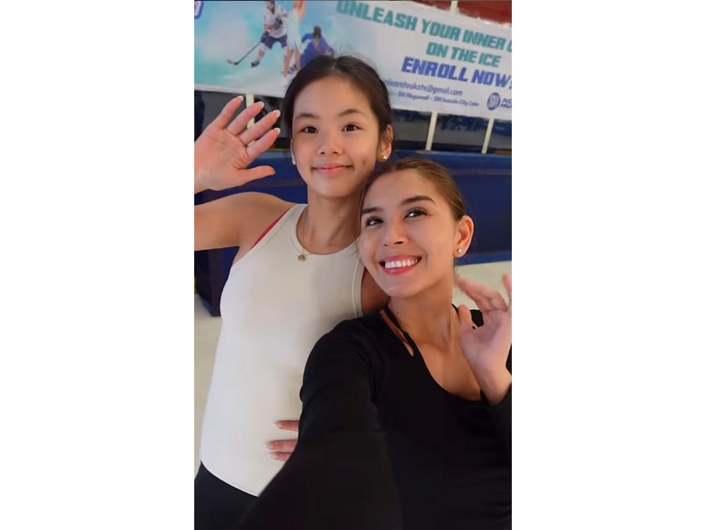 Reunited at the rink