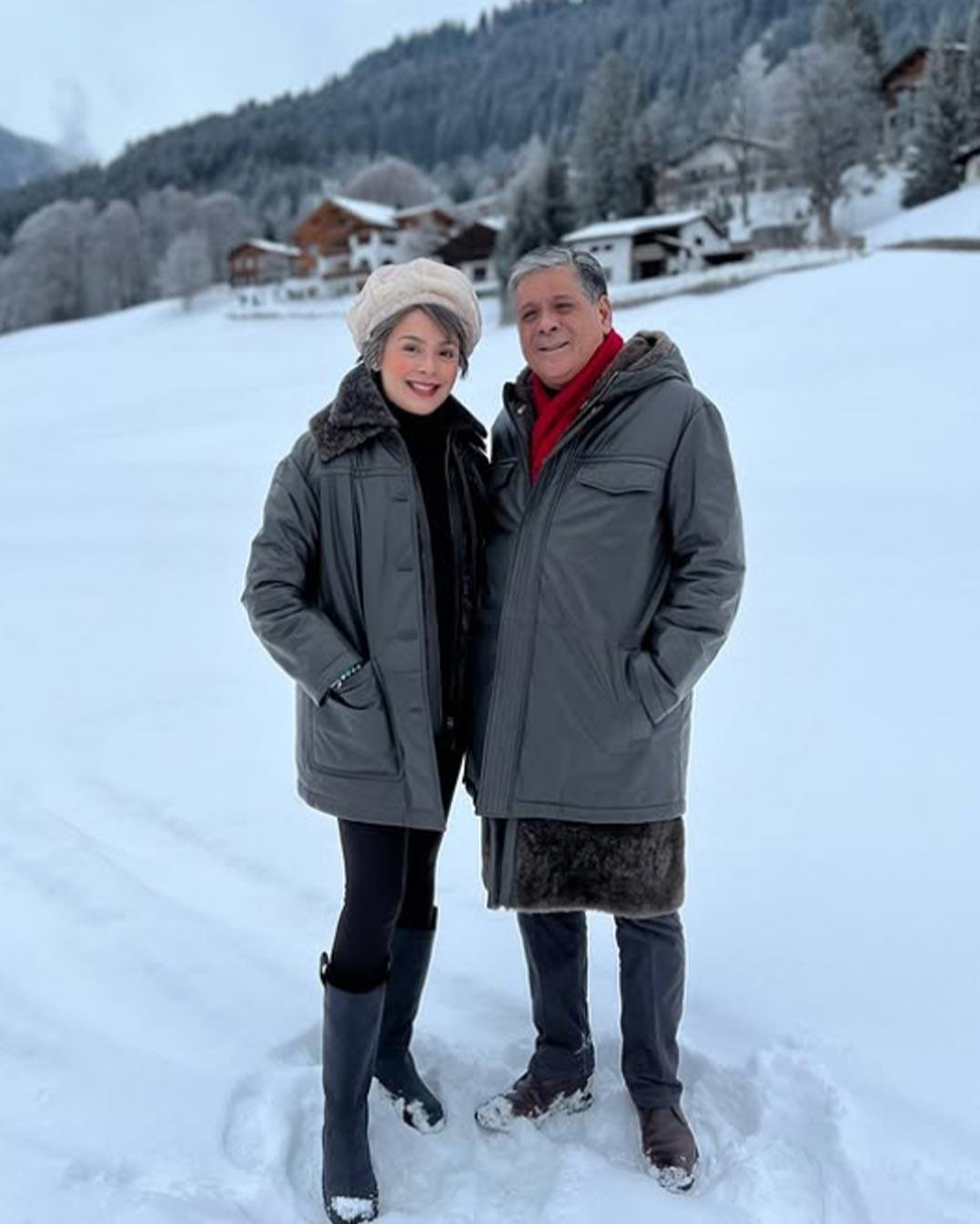 Dawn Zulueta and businessman-politician Antonio Lagdameo Jr.