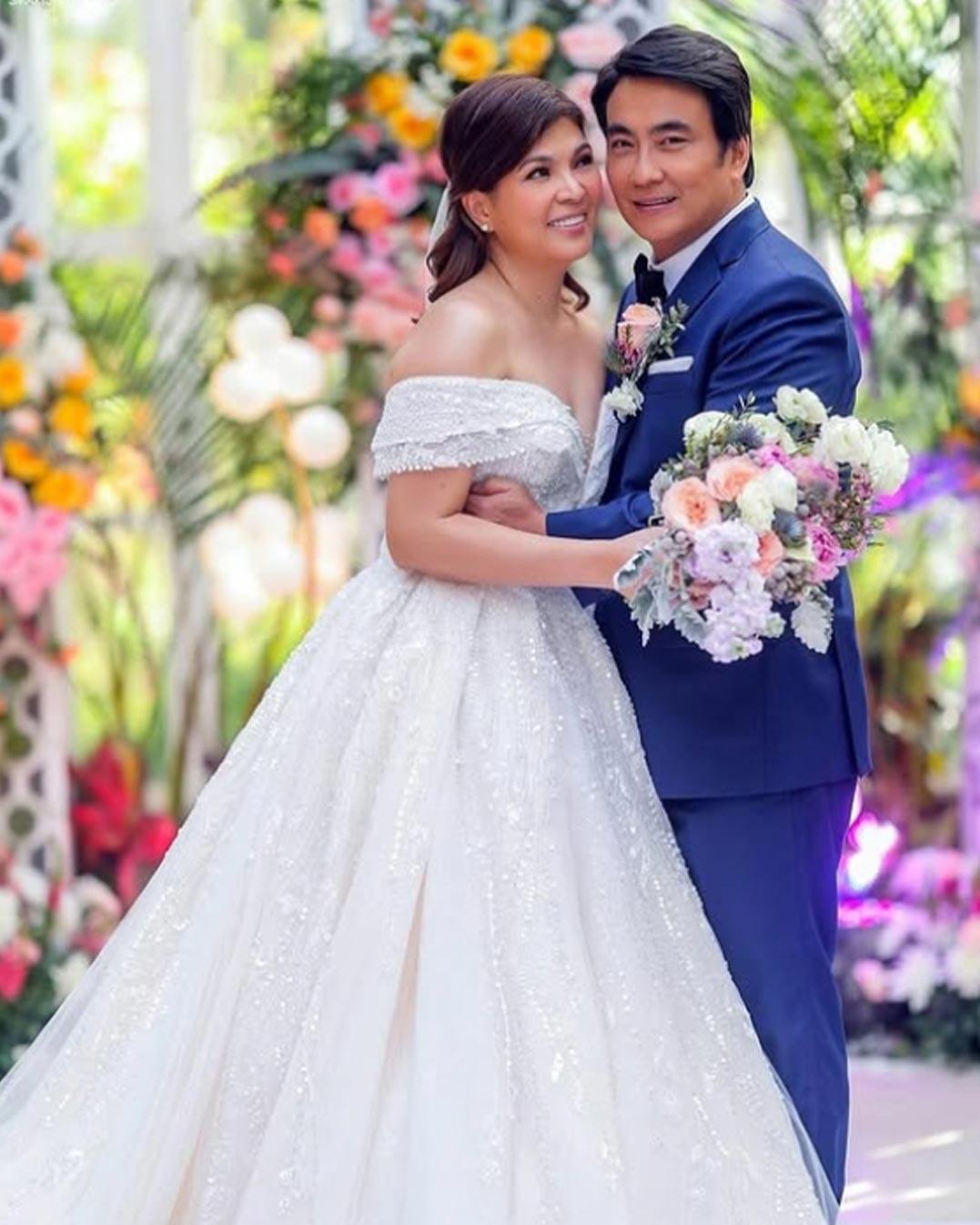 Lani Mercado and Bong Revilla