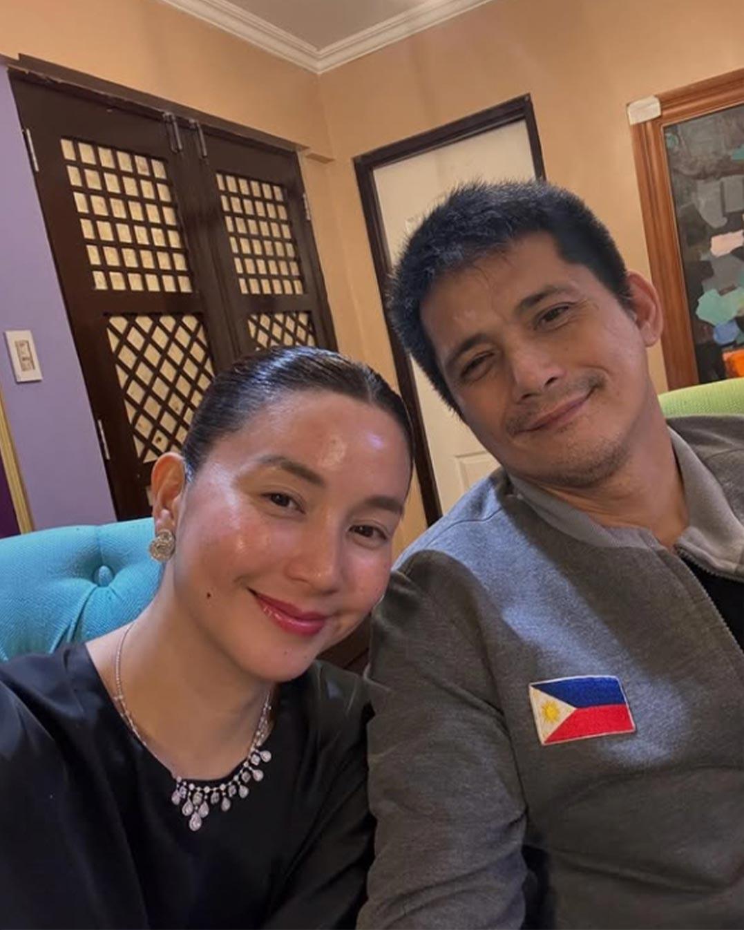 Mariel Padilla and Senator Robin Padilla