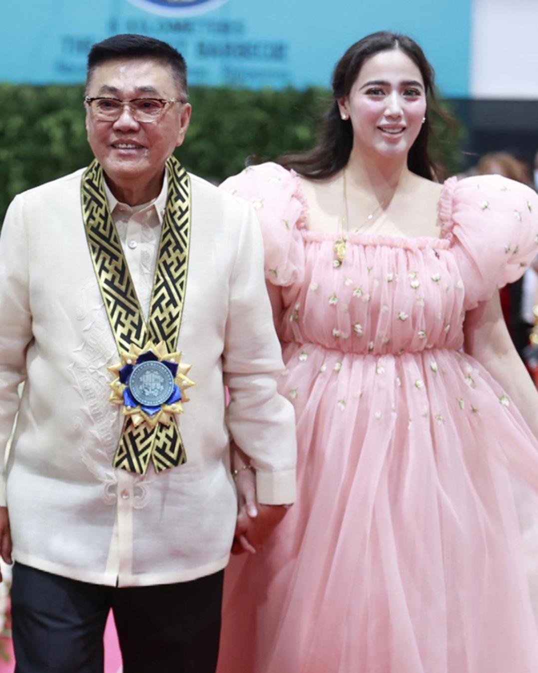 Niña Jose and businessman-politician Cezar Quiambao