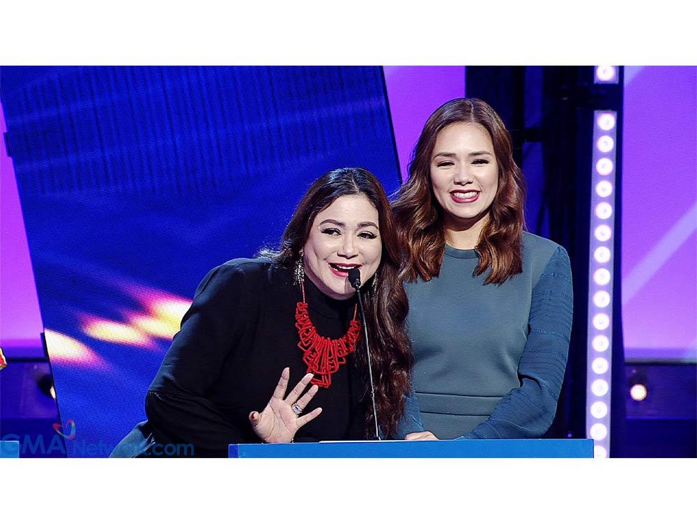 Dina Bonnevie and Danica Sotto-Pingris