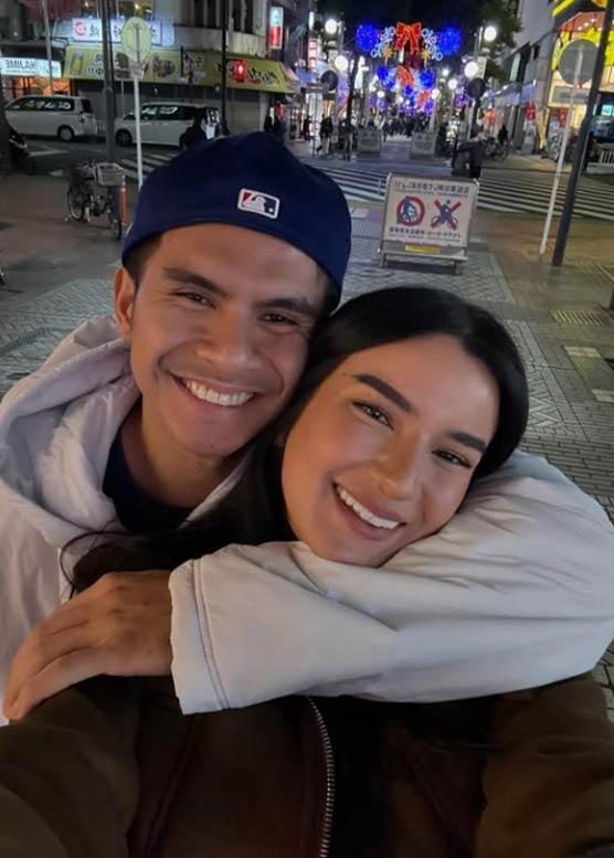 Diana Mackey and Kiefer Ravena 