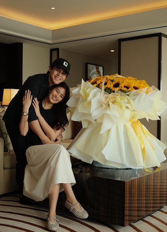 Khalil Ramos and Gabbi Garcia