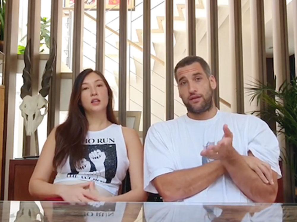 Solenn Heussaff at Nico Bolzico