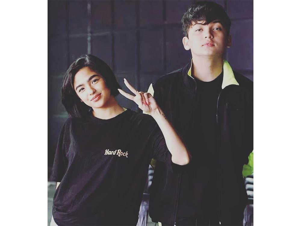 Seth Fedelin and Andrea Brillantes