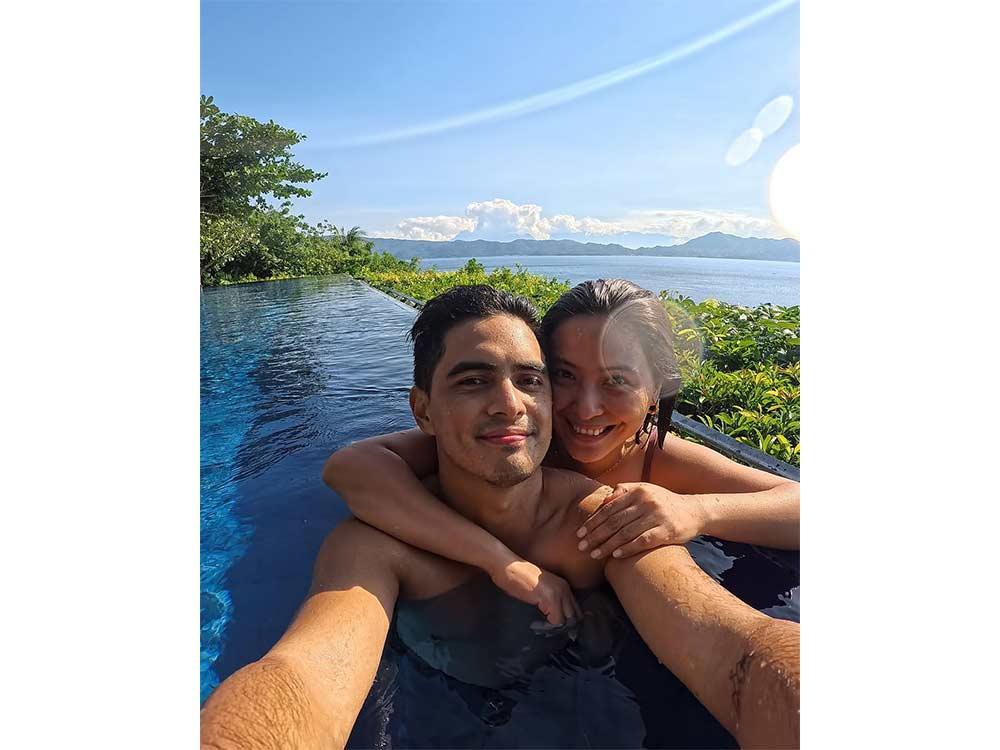 Juancho Trivino and Joyce Pring