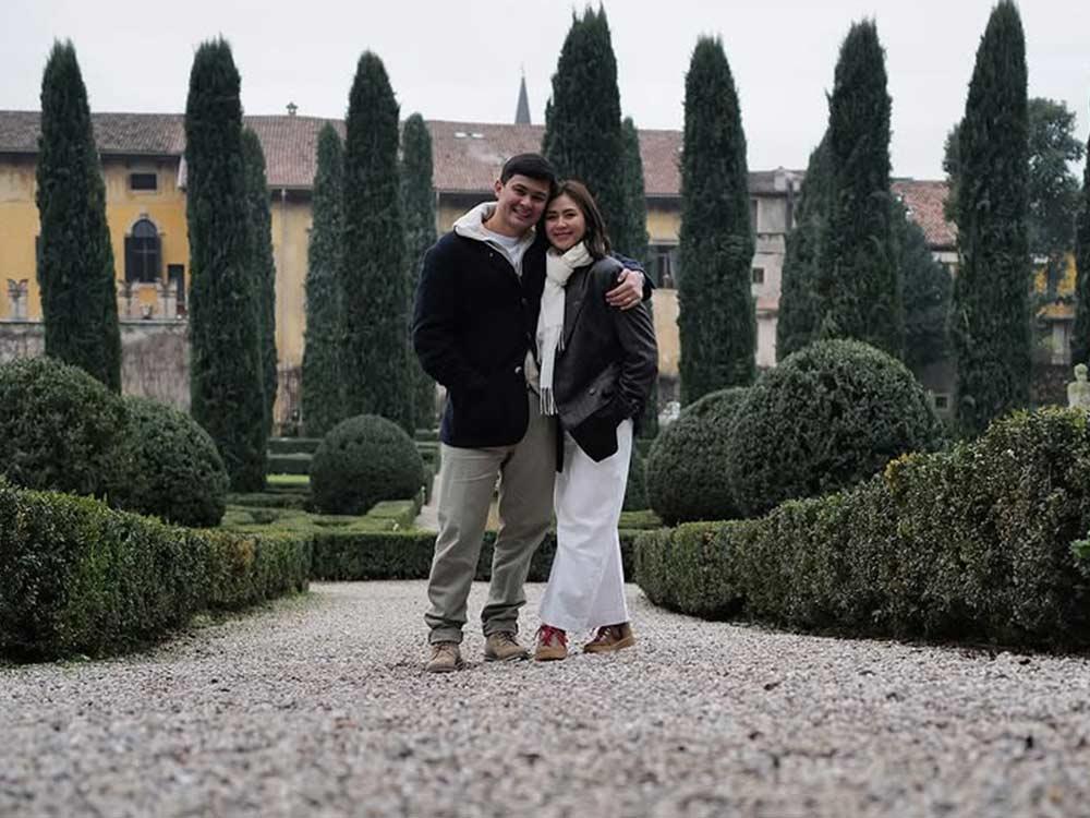 Matteo Guidicelli and Sarah Geronimo