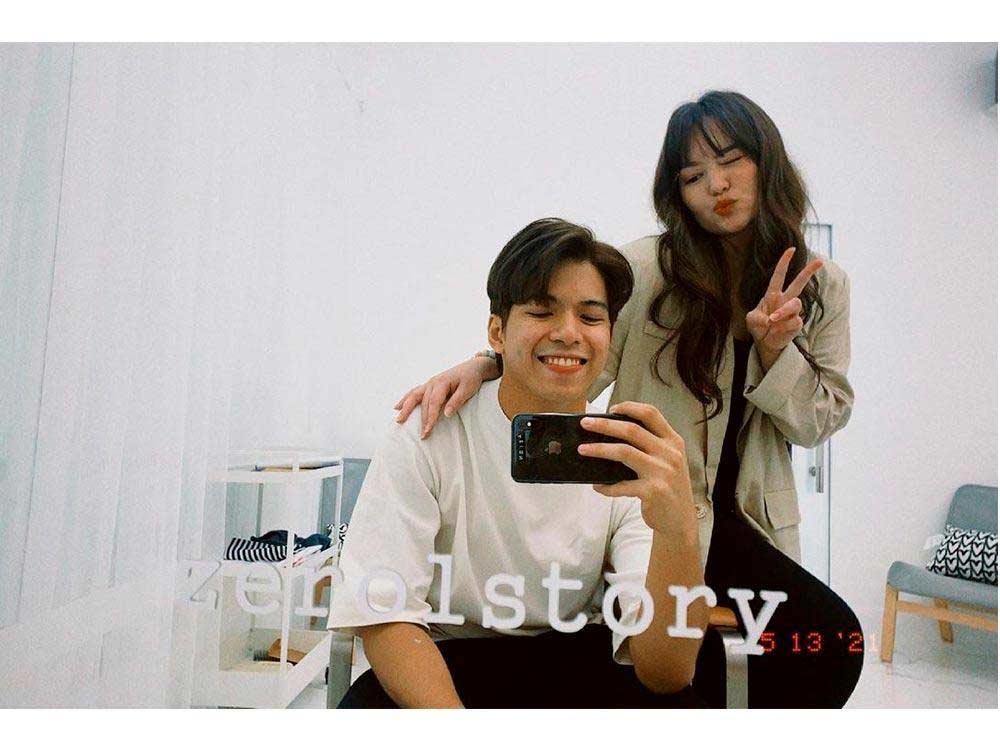 Nash Aguas and Mika dela Cruz