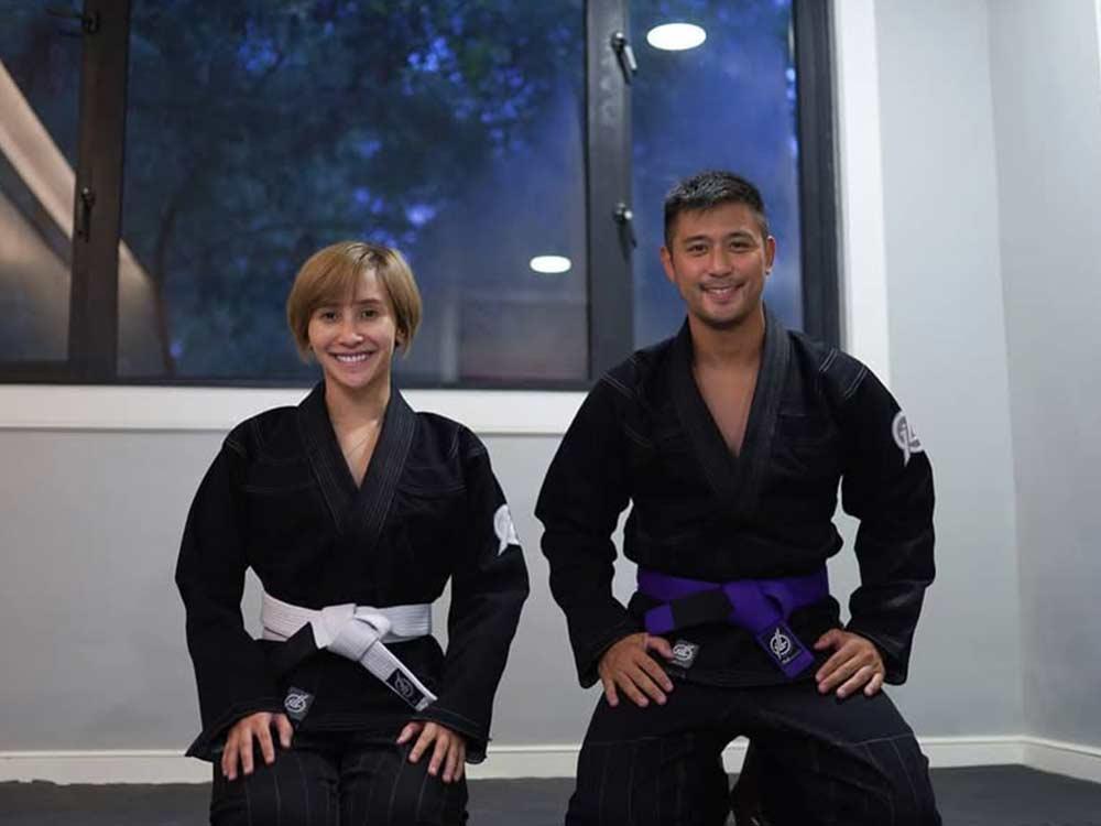 Rocco Nacino and Melissa Gohing