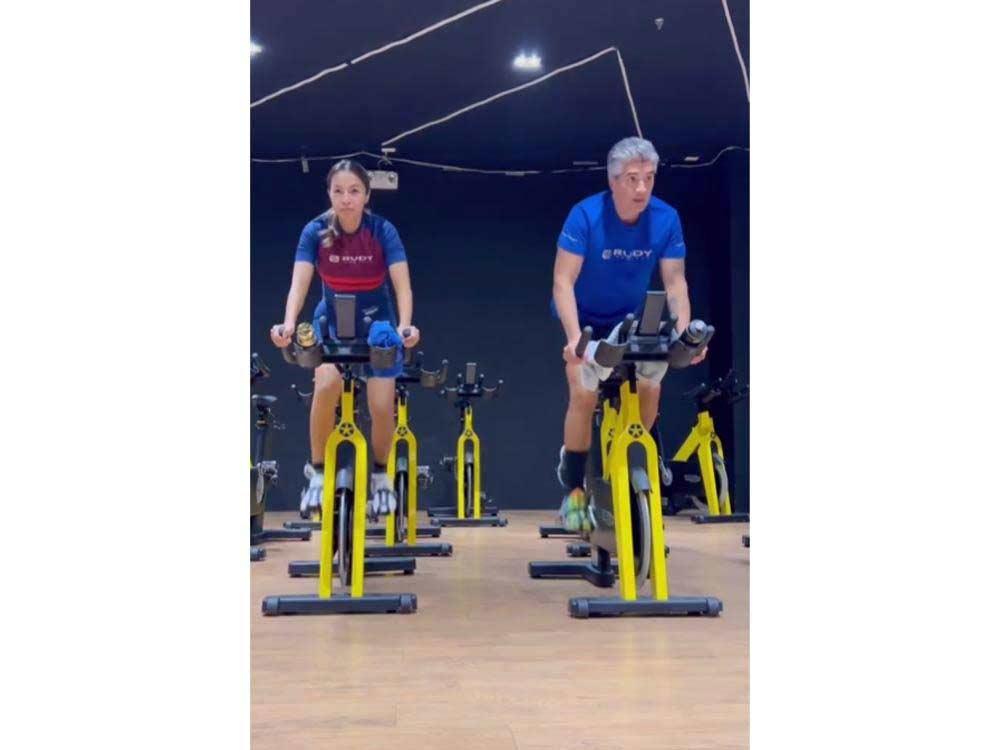 Troy Montero and Aubrey Miles