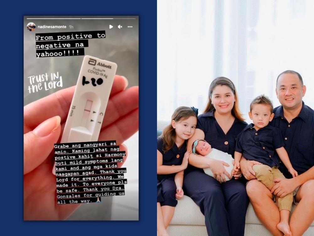 Nadine Samonte and family