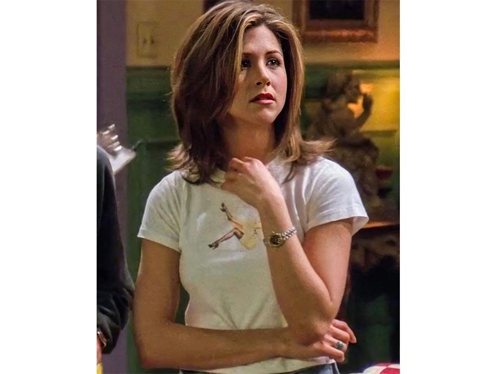 '90s layered, slicked back haircut