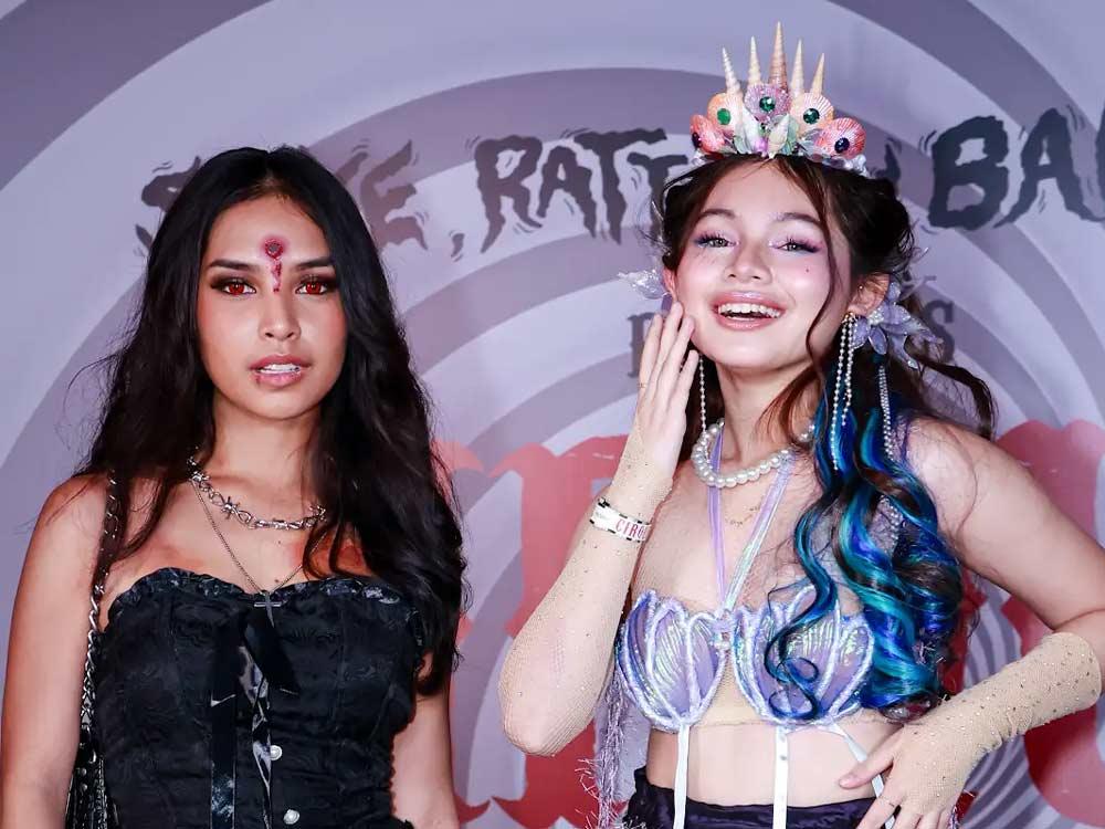 Crystal Paras and Liana Castillo