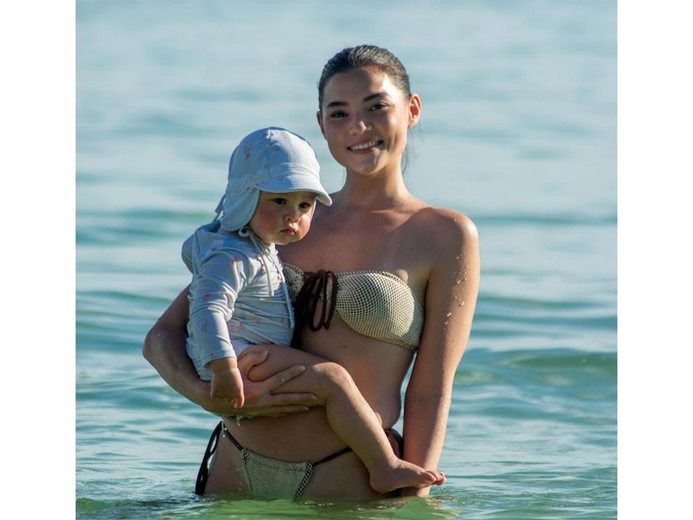 Sadie with Ninang Rhian Ramos