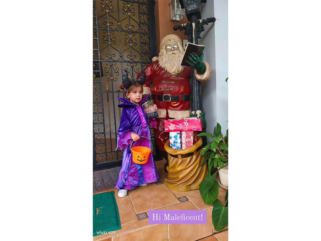 Dahlia as Maleficent