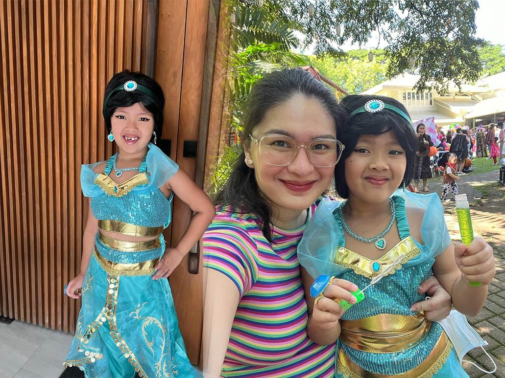 Tali as Princess Jasmine