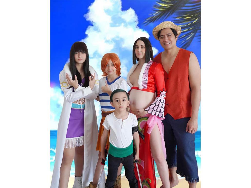 Vargas family as 'One Piece' characters