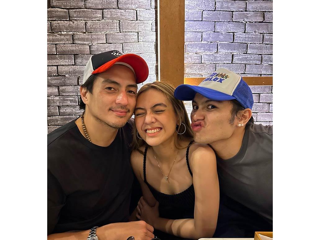 Wendell, Tanya, and Saviour Ramos