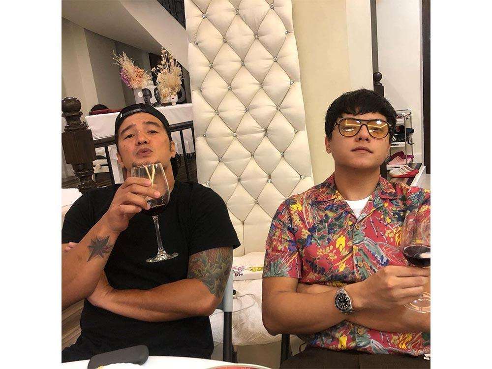 Antonio Aquitania and Daniel Padilla 