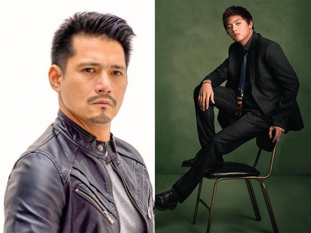 Robin Padilla and Daniel Padilla
