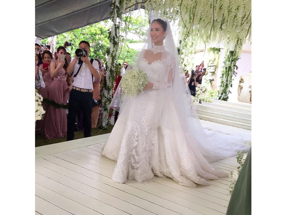 Heart evangelista new arrivals wedding gown