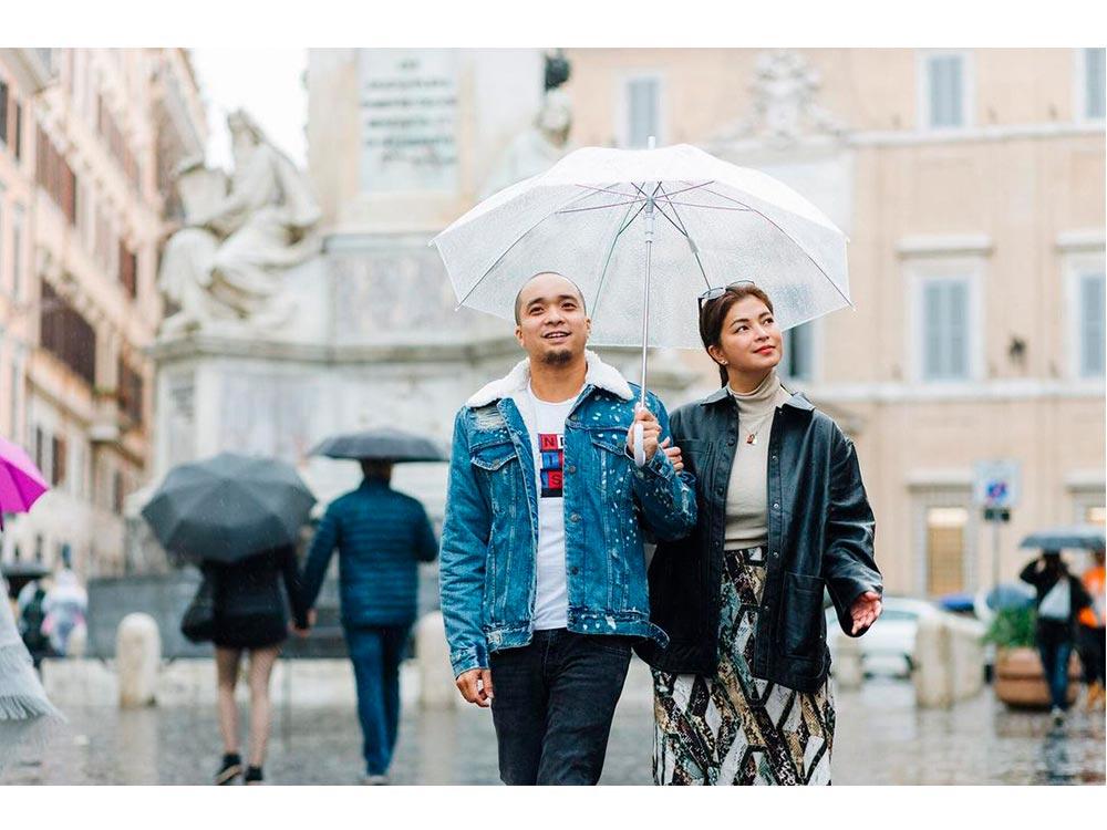 Angel Locsin and Neil Arce